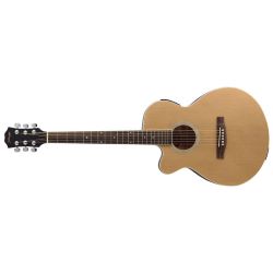 STAGG Westerngitarre SW206CE, Linkshänder, natural
